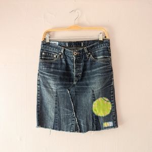 Vintage Sally Girl Denim Skirt